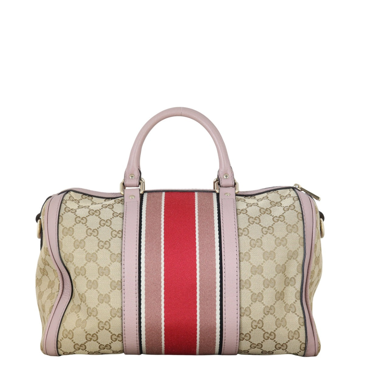 Gucci Vintage Web Original GG Boston Bag Medium