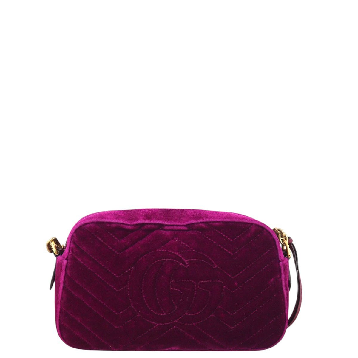 Gucci GG Marmont Velvet Small Camera Bag