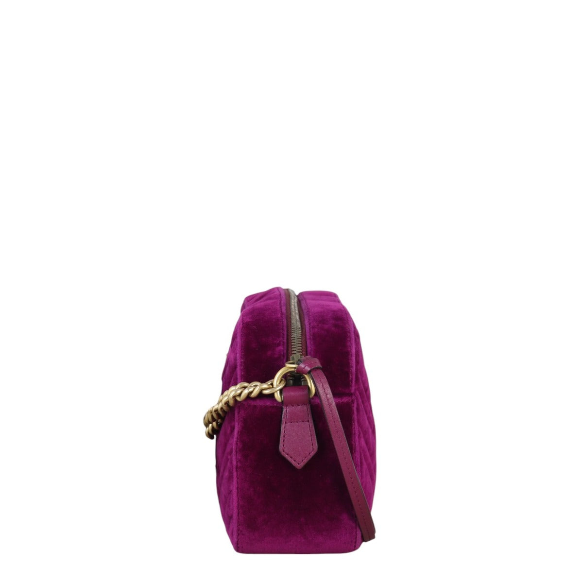 Gucci GG Marmont Velvet Small Camera Bag