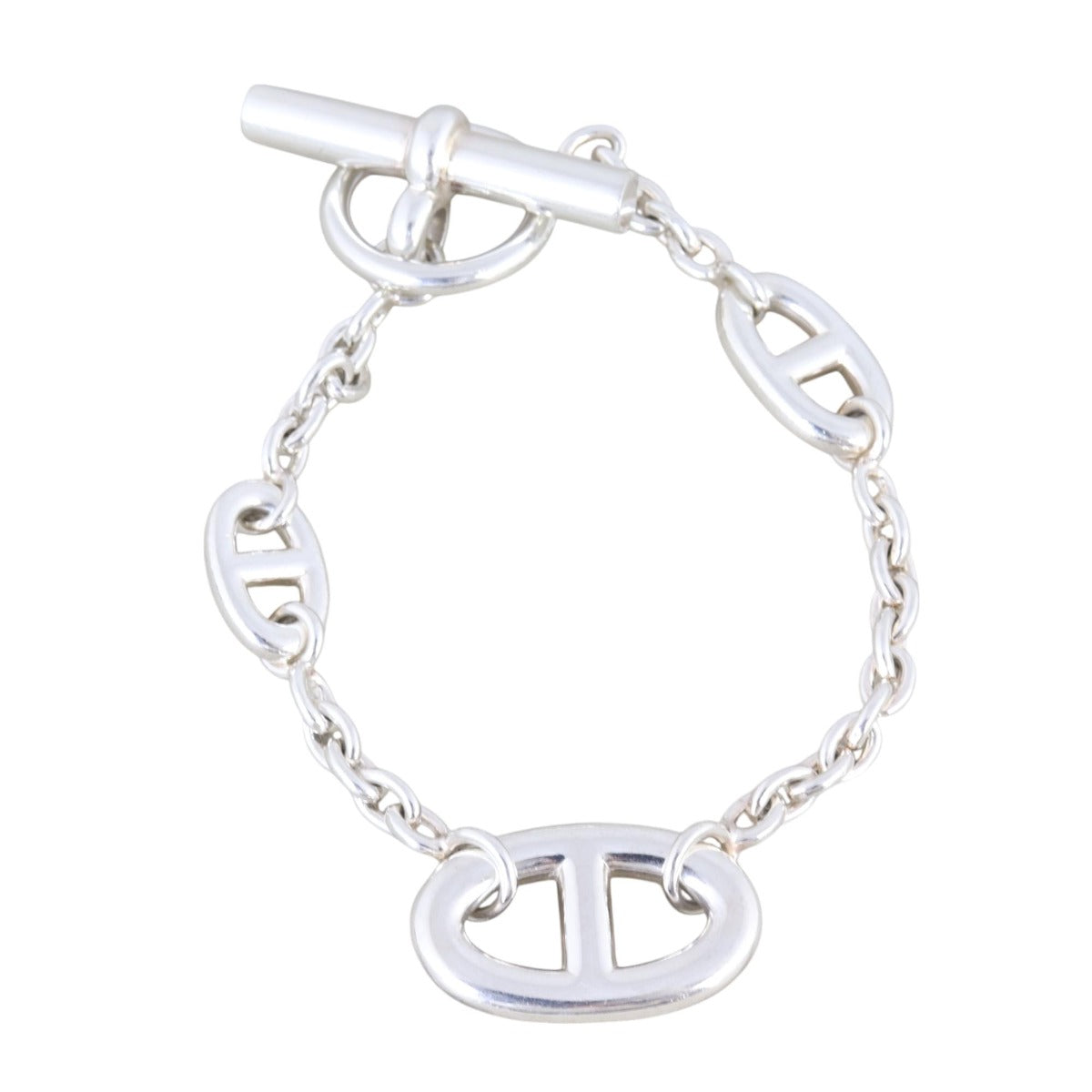 Hermes Farandole Sterling Silver Bracelet