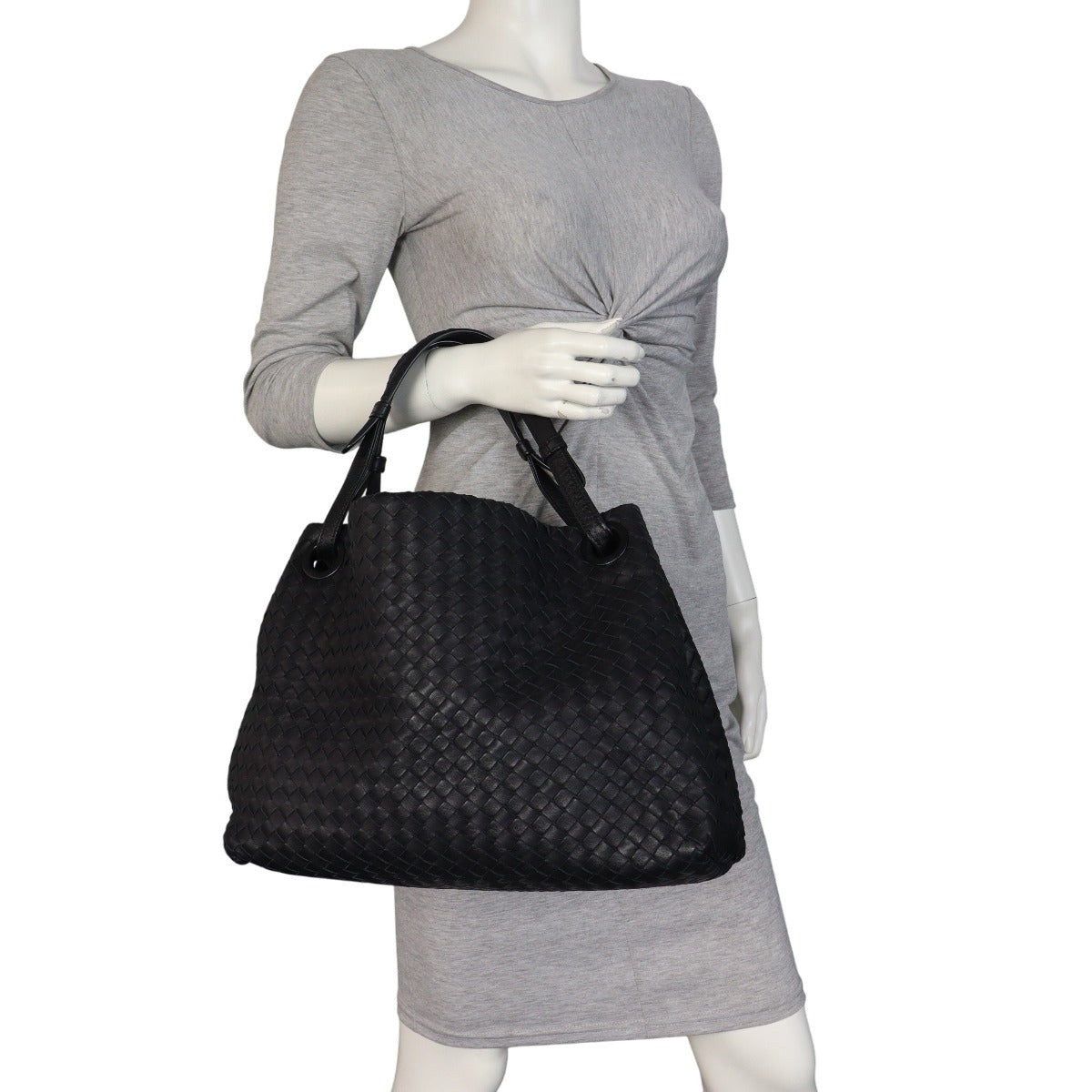 Bottega Veneta Garda Intrecciato Tote