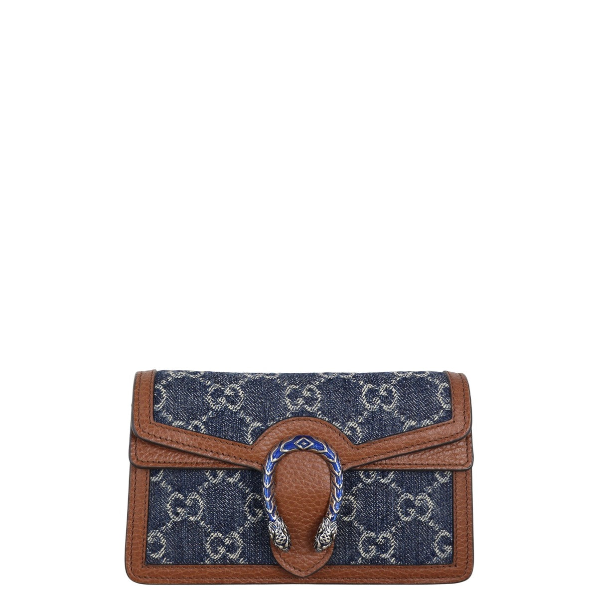 Gucci Dionysus GG Denim Super Mini Chain Bag