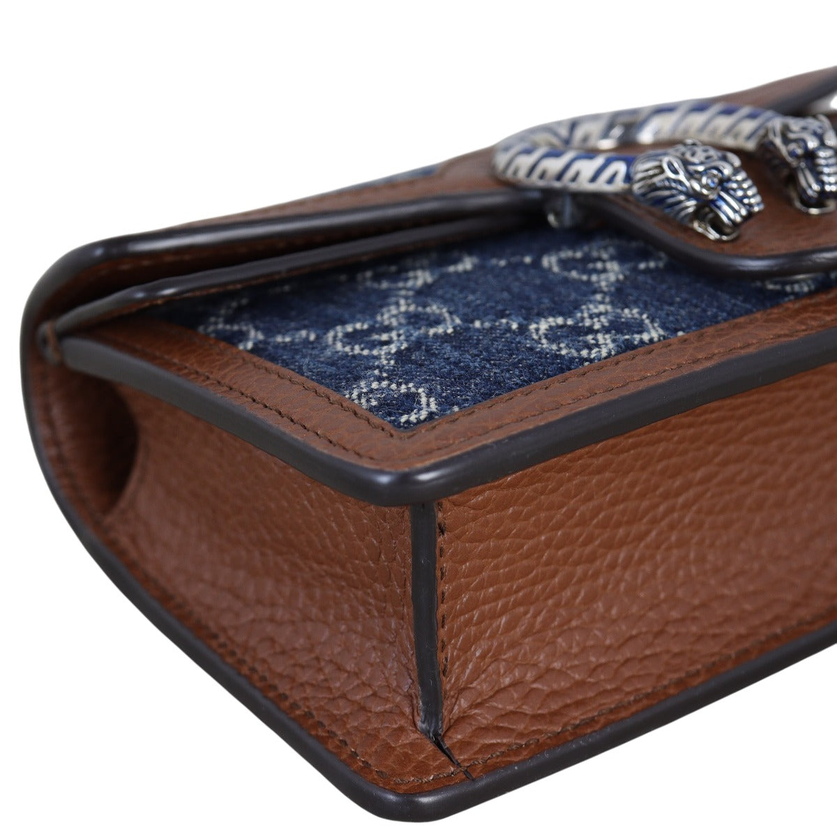 Gucci Dionysus GG Denim Super Mini Chain Bag