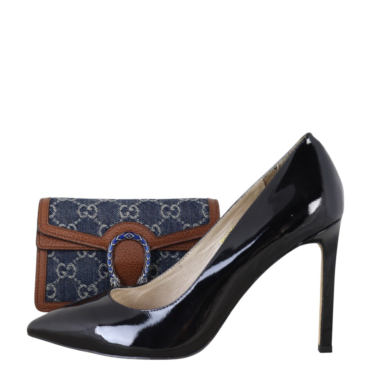 Gucci Dionysus GG Denim Super Mini Chain Bag