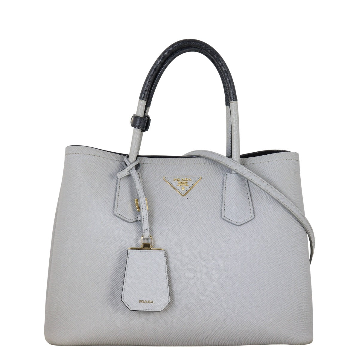 Prada Saffiano Cuir Double Bag Medium