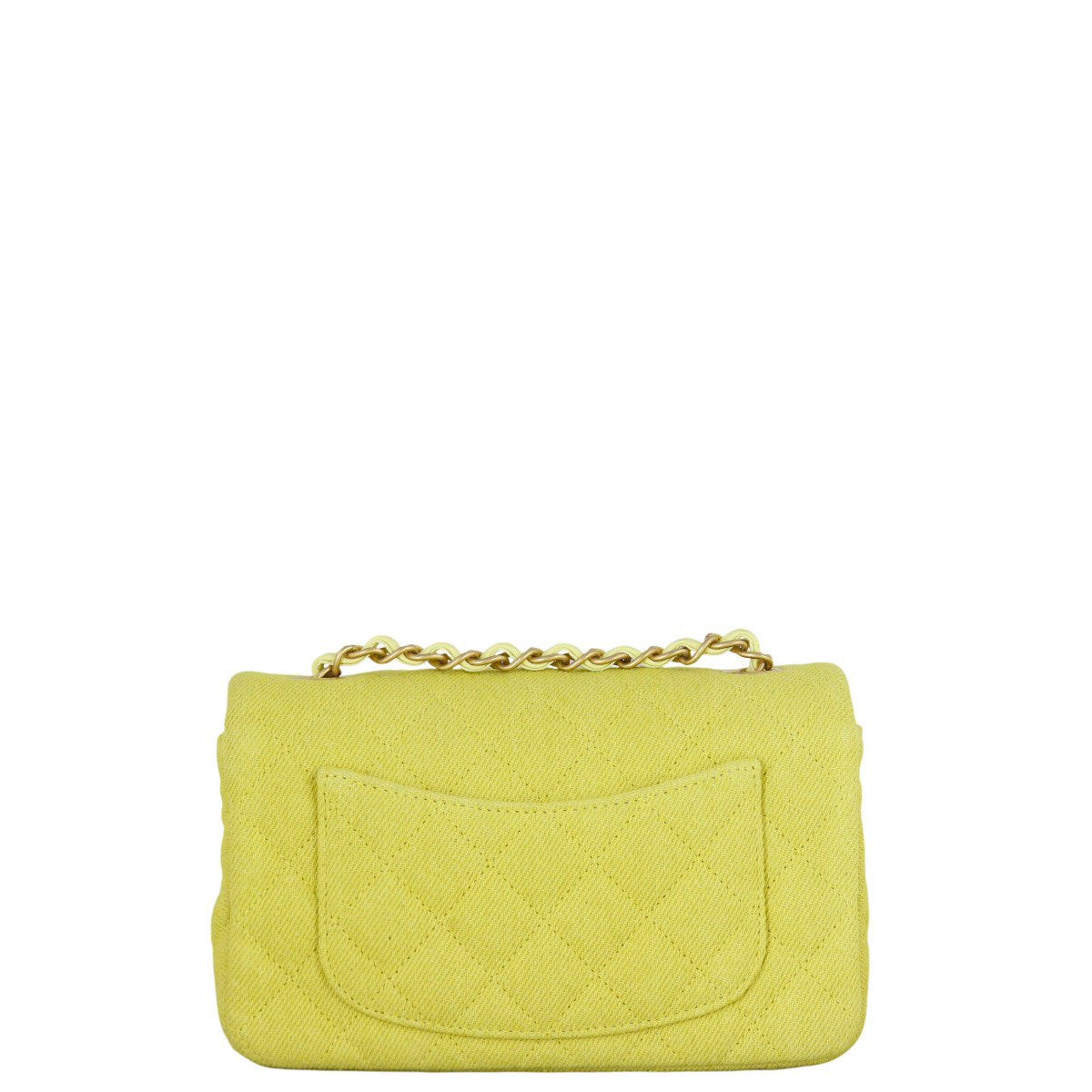 Chanel Classic Flap Mini Rectangular Bag Canvas