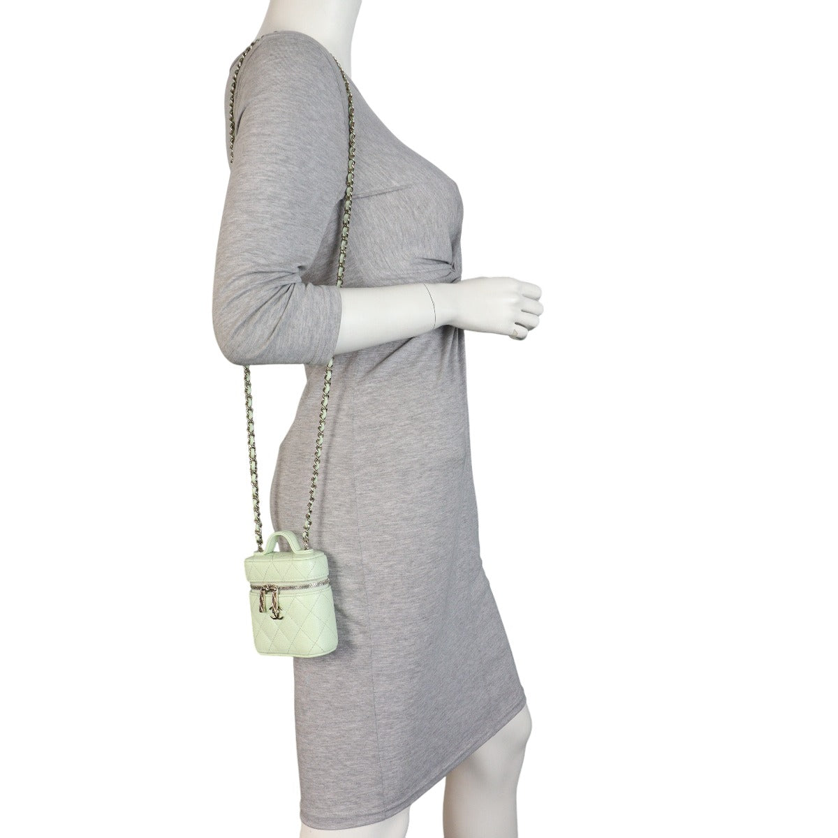 Chanel Top Handle Vanity Case Chain Bag