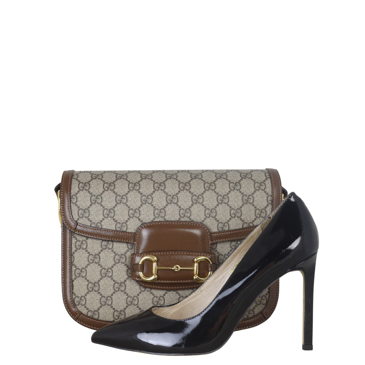 Gucci GG Supreme Horsebit 1955 Shoulder Bag