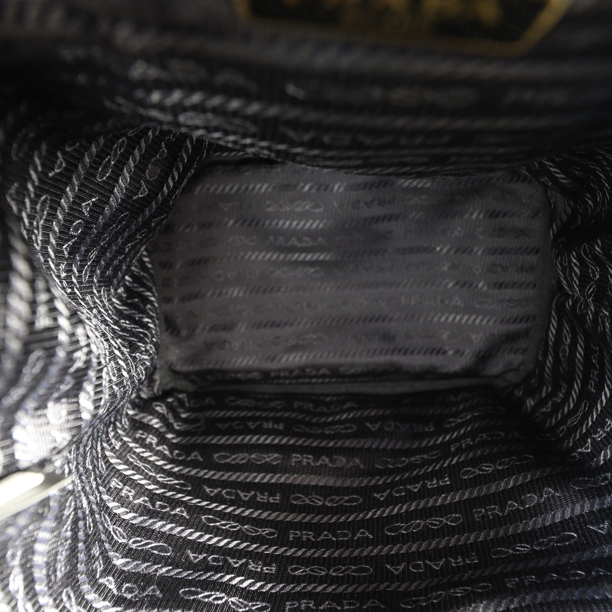 Prada Duet Tessuto Bucket Bag