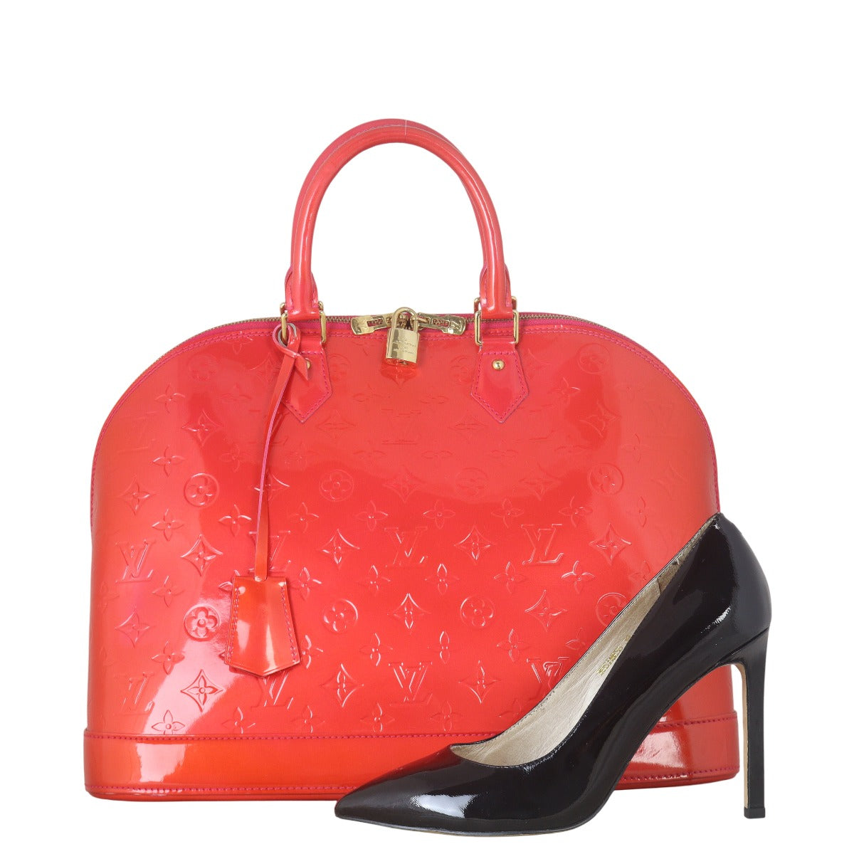 Louis Vuitton Alma GM Monogram Vernis