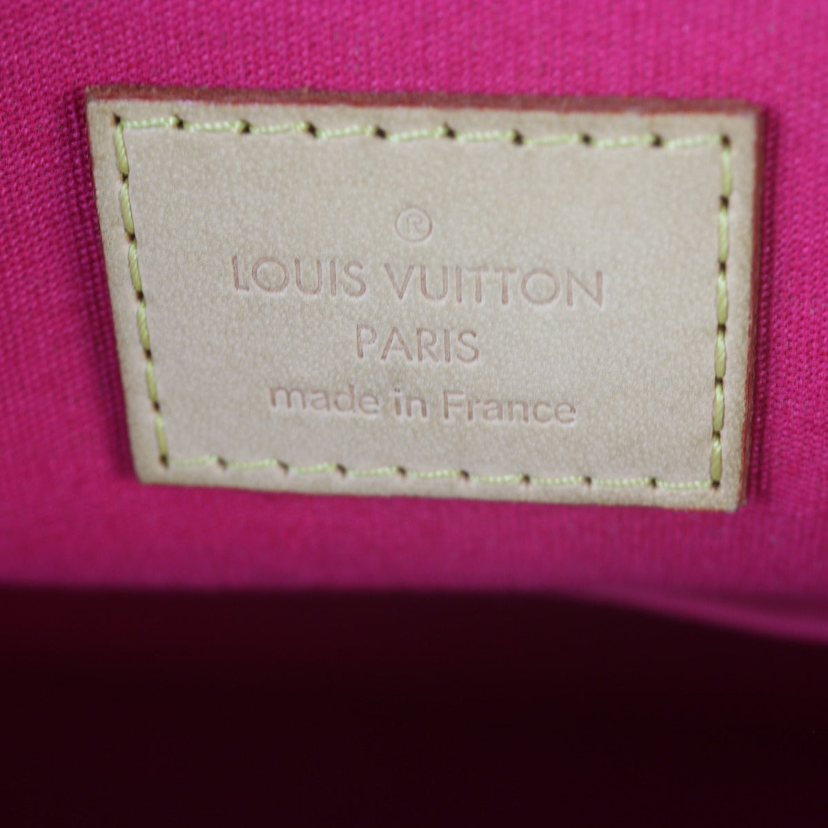 Louis Vuitton Alma GM Monogram Vernis