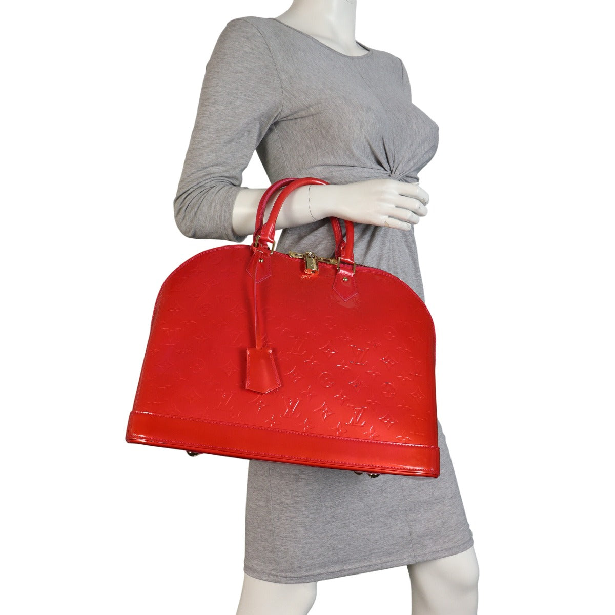 Louis Vuitton Alma GM Monogram Vernis