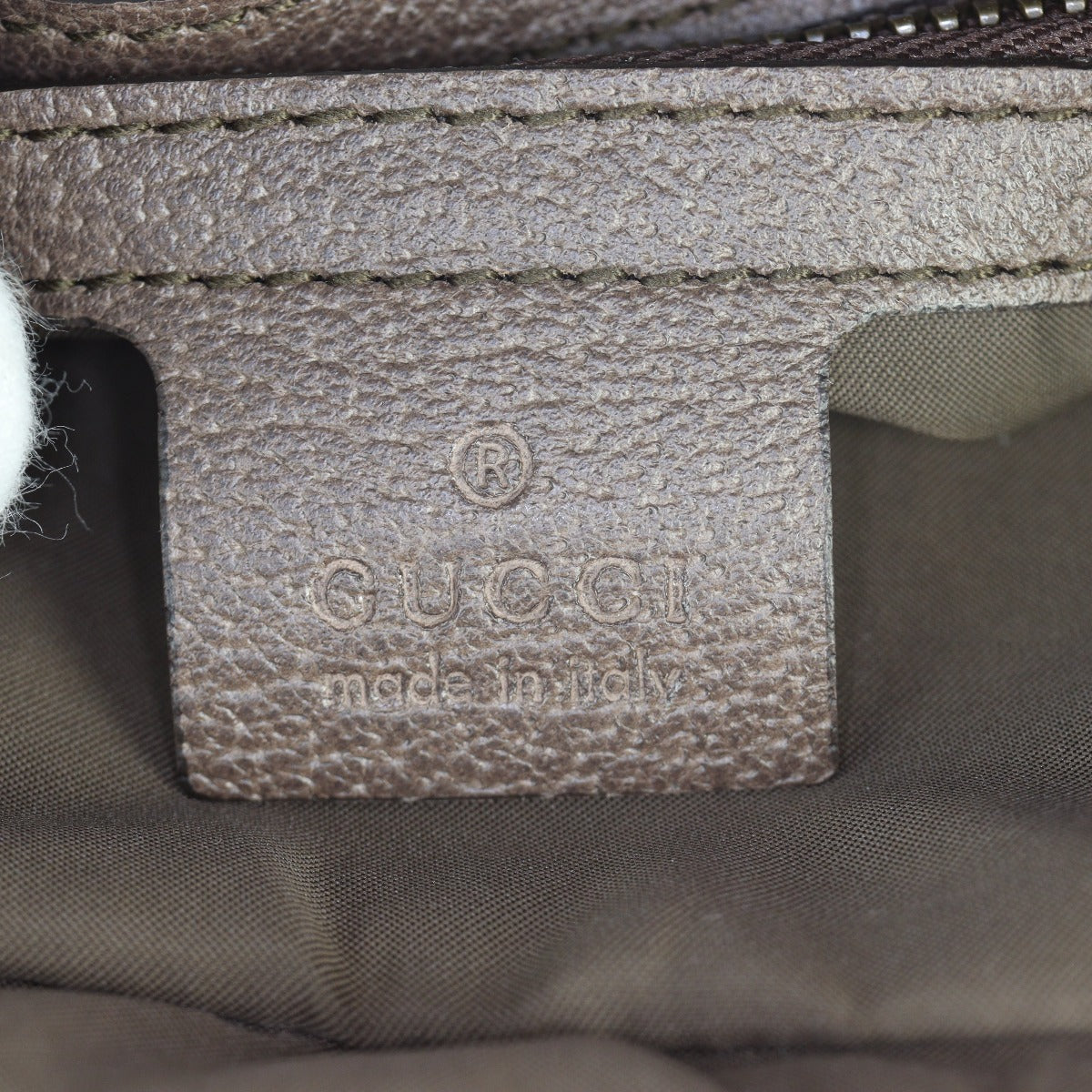 Gucci GG Supreme Neo Vintage Drawstring Backpack