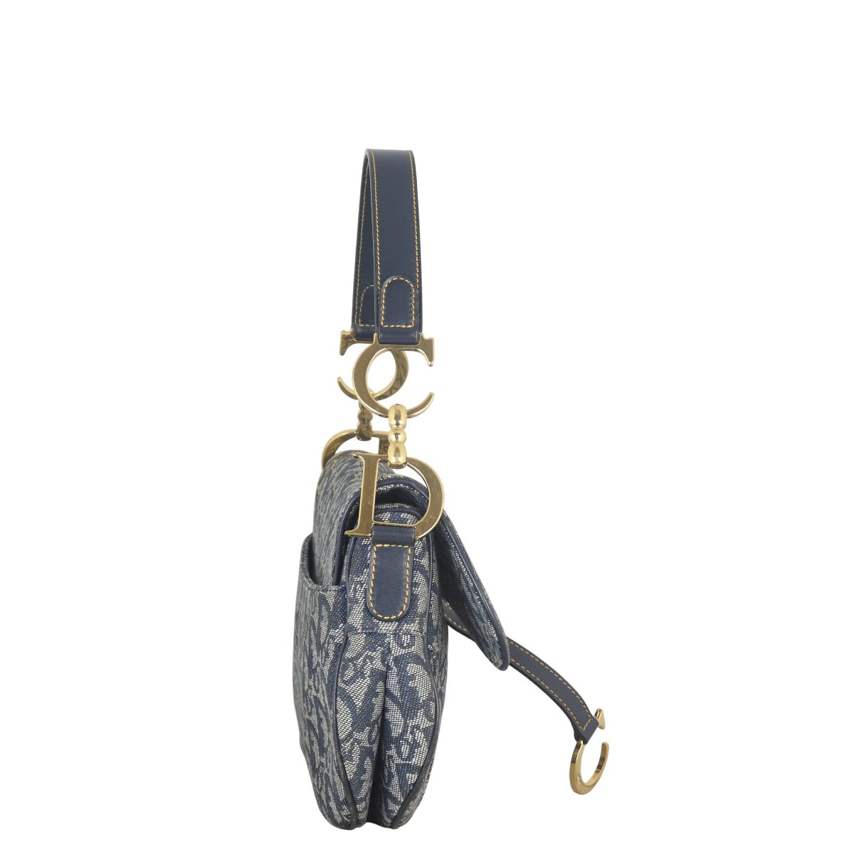 Dior Vintage Double Saddle Bag Oblique