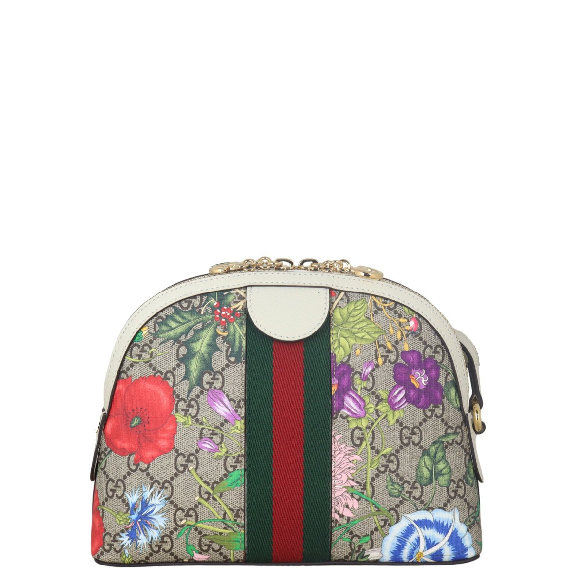 Gucci Ophidia GG Supreme Flora Small Shoulder Bag