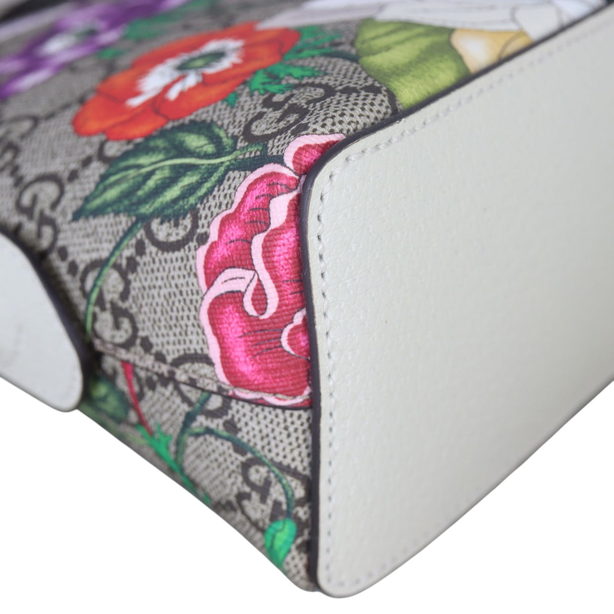 Gucci Ophidia GG Supreme Flora Small Shoulder Bag