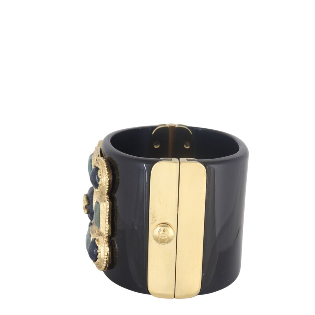 Chanel CC Resin Cuff Bracelet