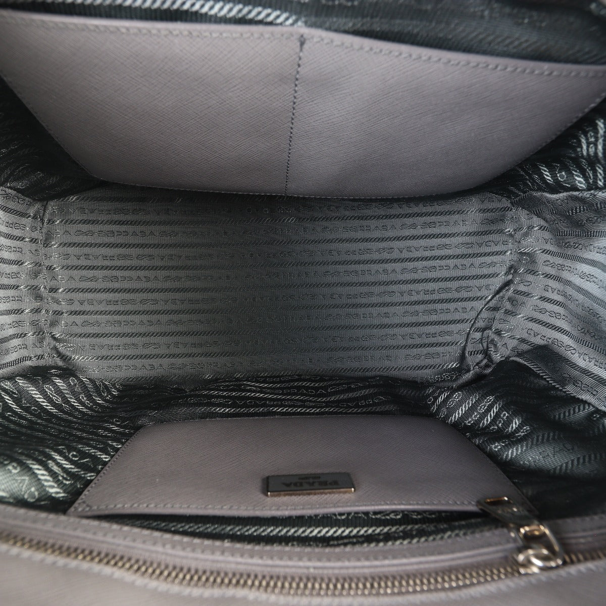 Prada Saffiano Lux Galleria Double Zip Tote Medium