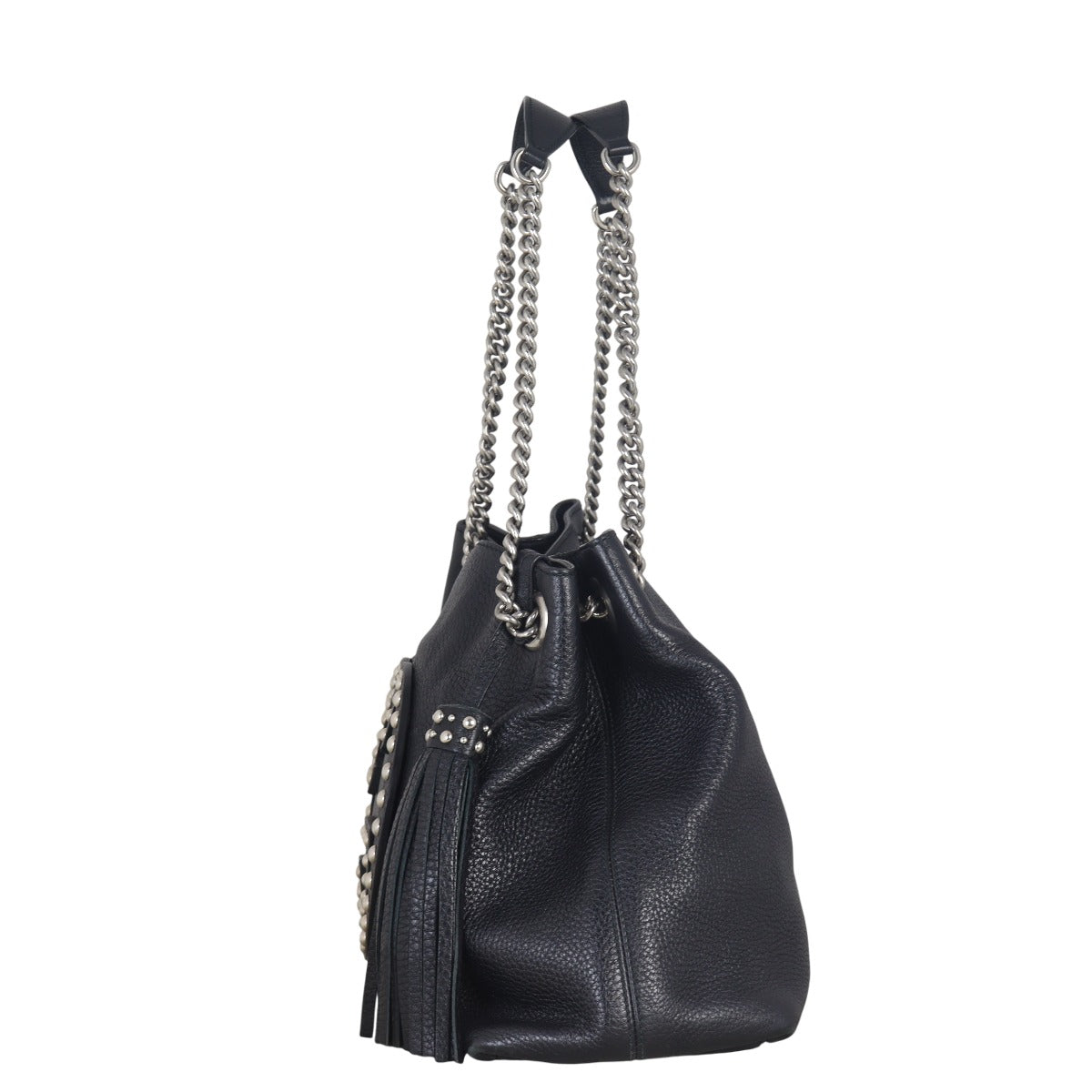 Gucci Soho Chain Shoulder Bag Studded Medium