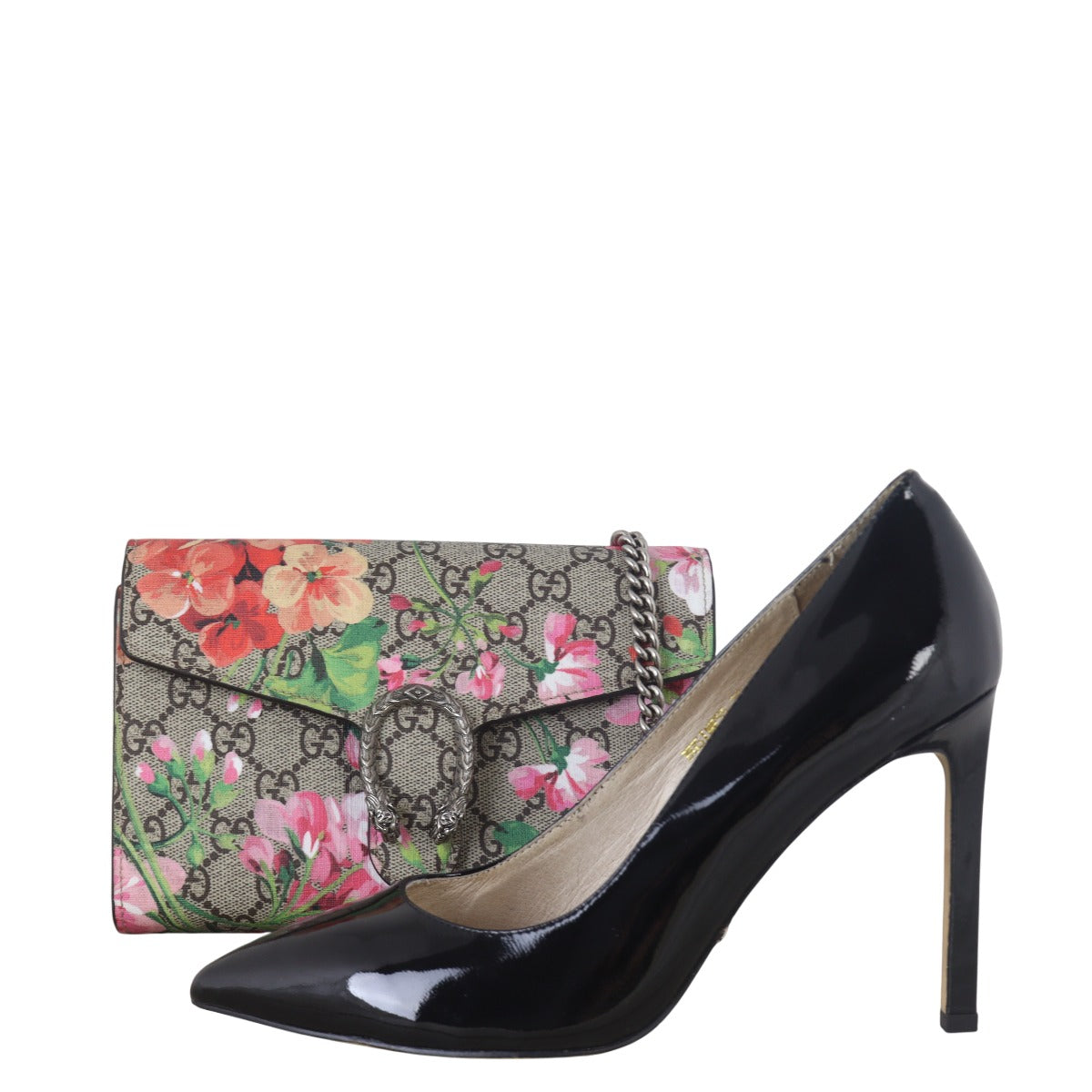 Gucci Dionysus GG Blooms Chain Wallet