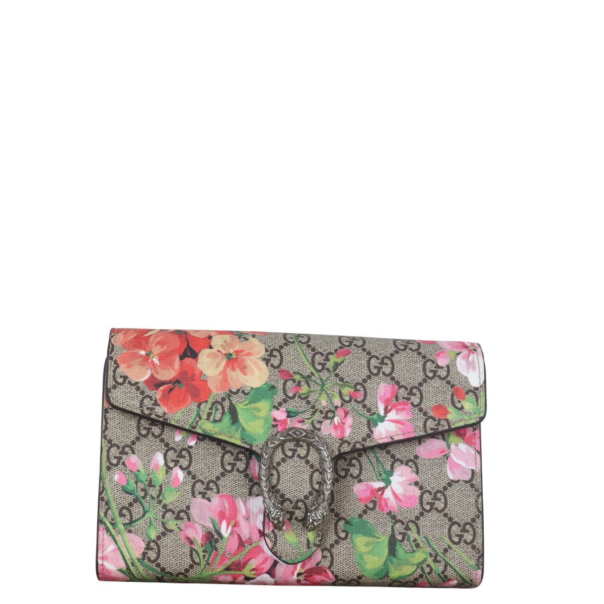 Gucci Dionysus GG Blooms Chain Wallet
