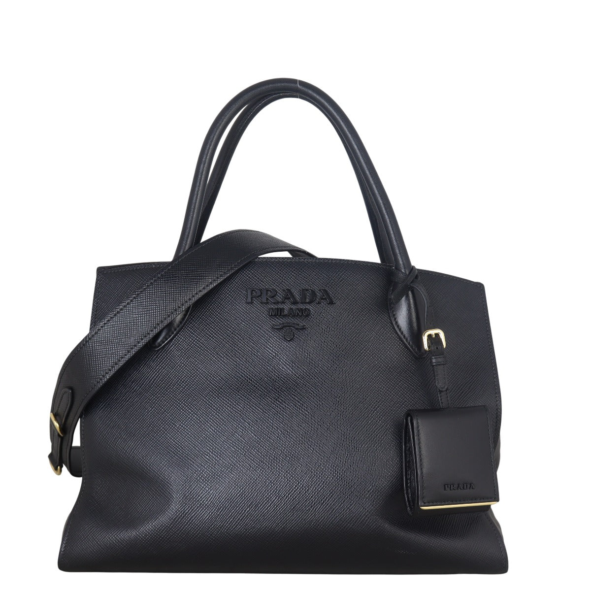 Prada Saffiano Cuir Monochrome Small Bag