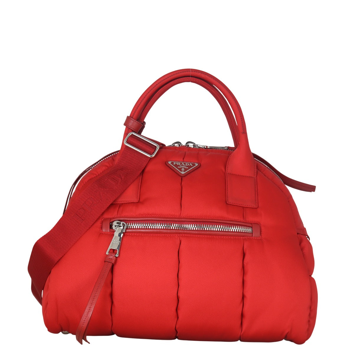 Prada Tessuto Bomber Dome Bag