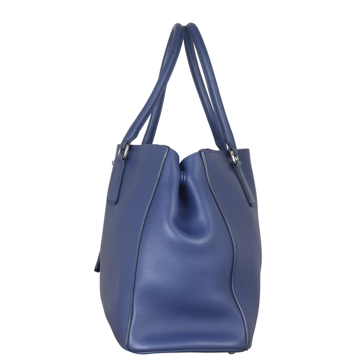 Prada Soft Calf Galleria Double Zip Tote Large