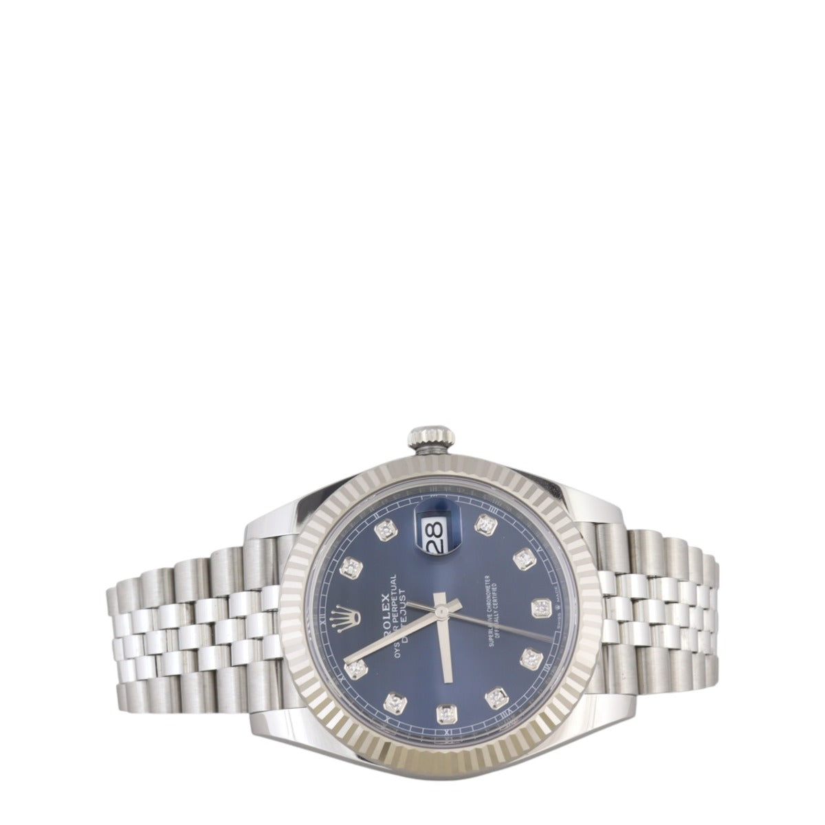 Rolex Oyster Perpetual Datejust Diamond 41mm Watch