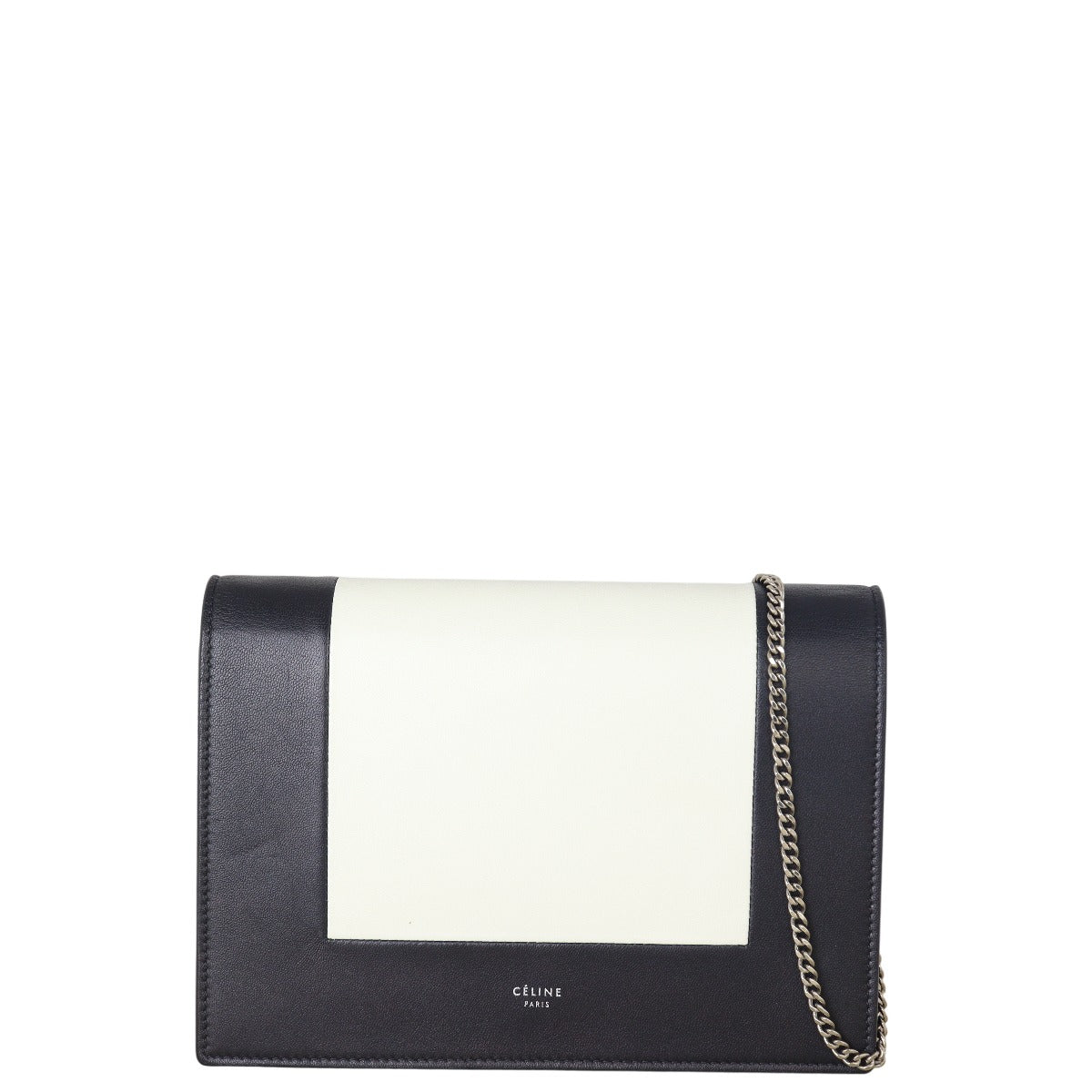 Celine Frame Evening Clutch on Chain