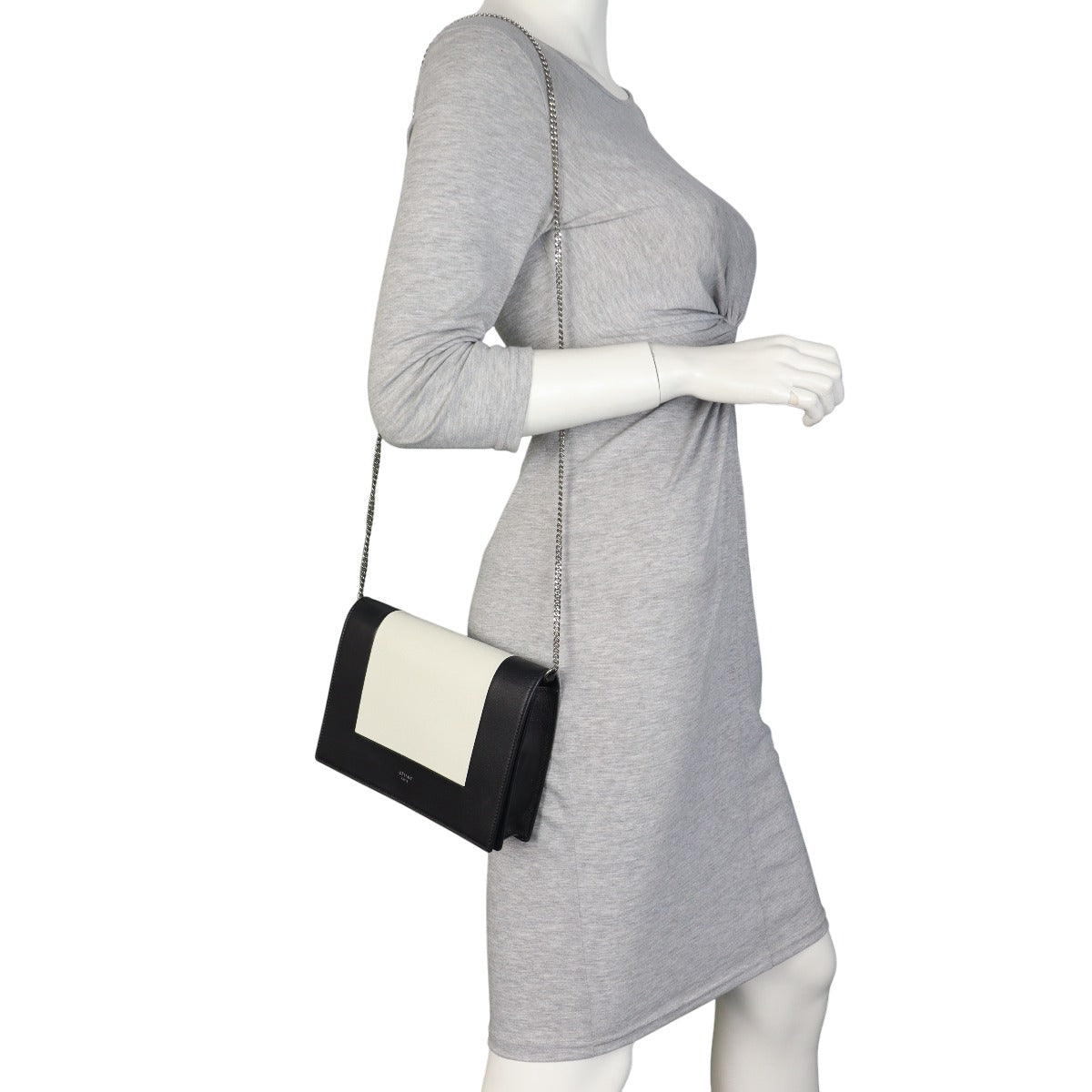 Celine Frame Evening Clutch on Chain