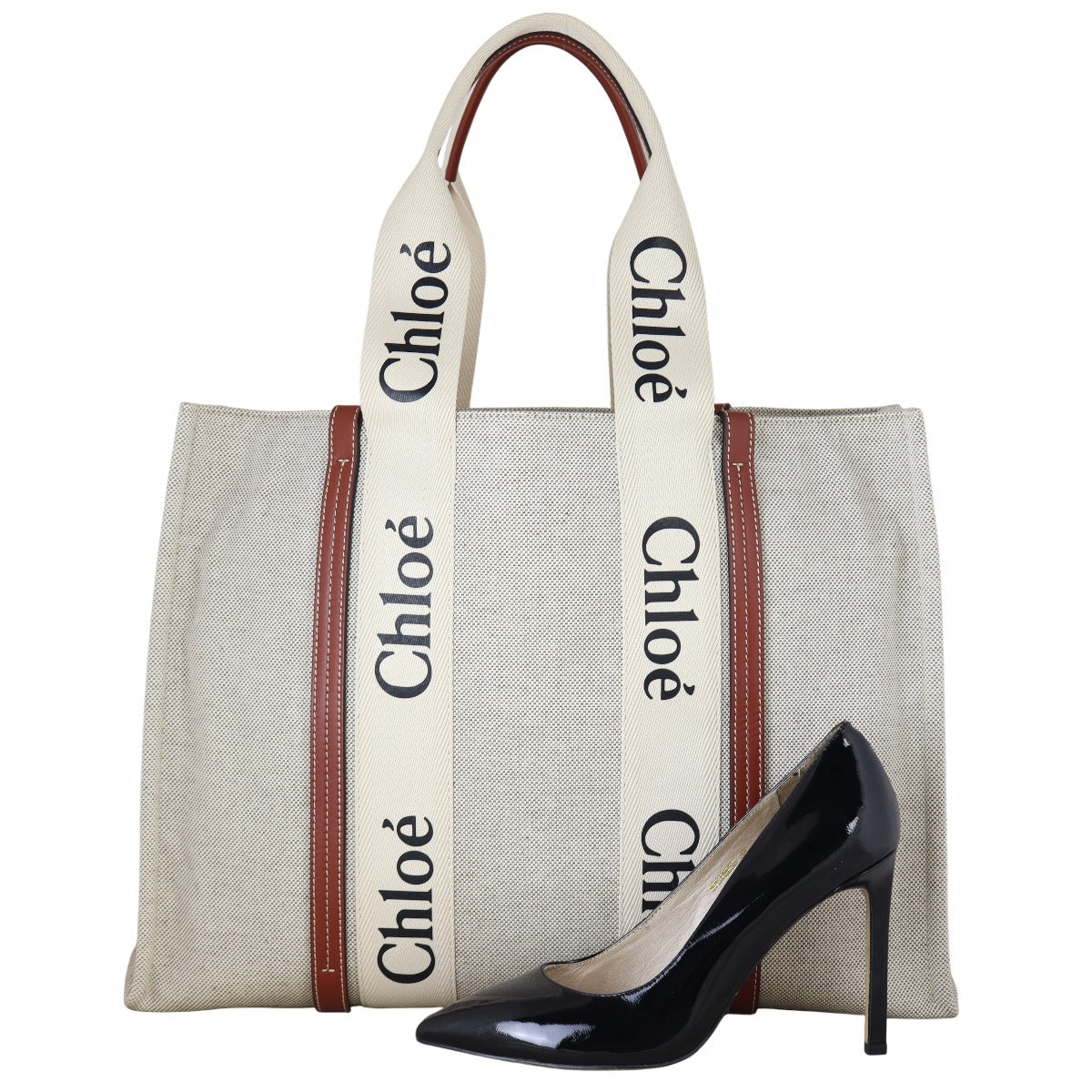 Chloe Woody Tote Bag Large