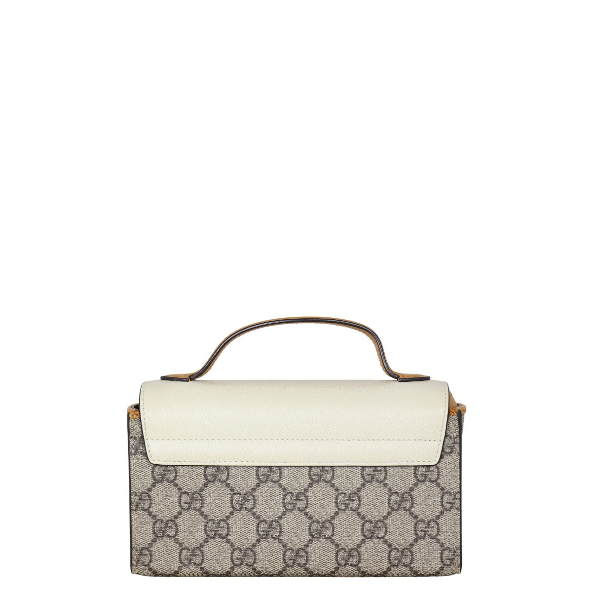 Gucci GG Supreme Padlock Mini Top Handle Shoulder Bag