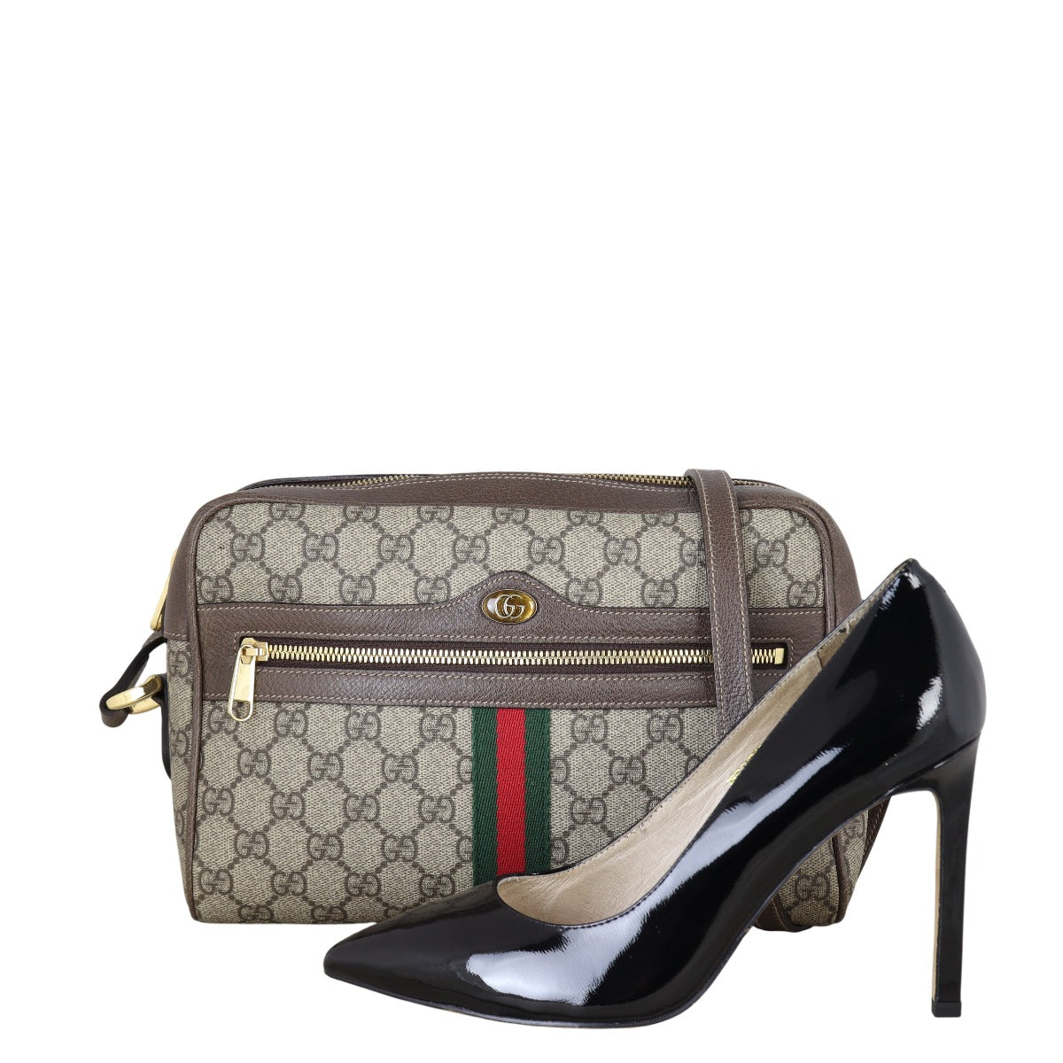 Gucci Ophidia GG Supreme Large Shoulder Bag