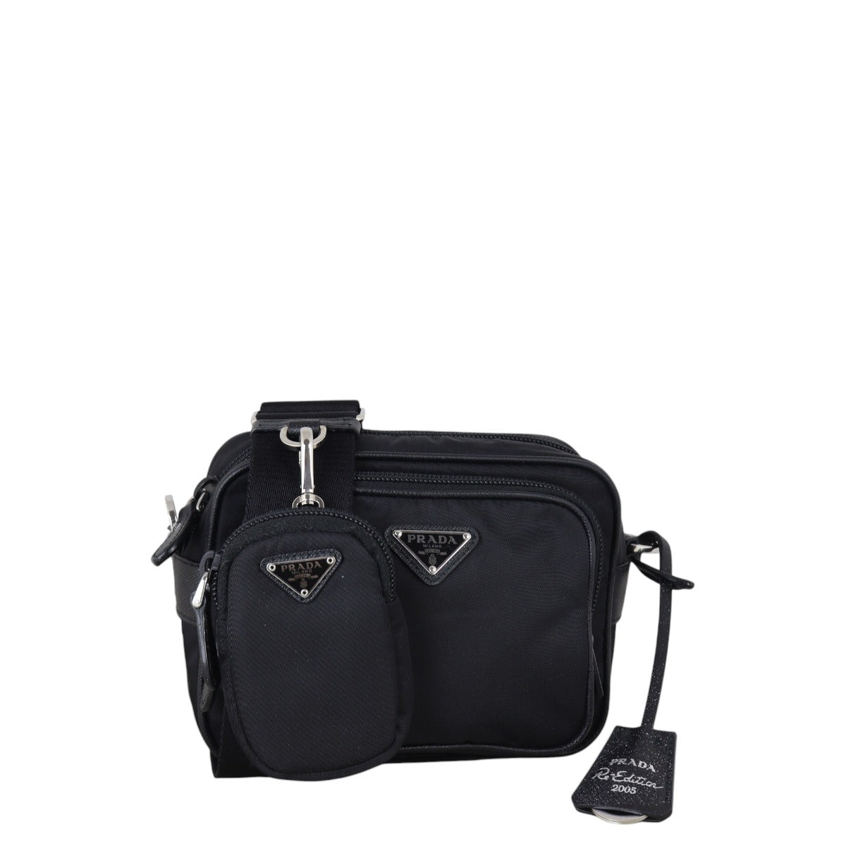Prada Re-Edition 2005 Tessuto Camera Bag Mini