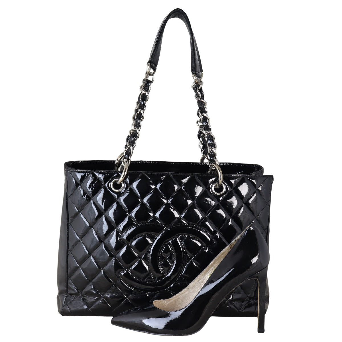 Chanel Grand Shopping Tote Patent