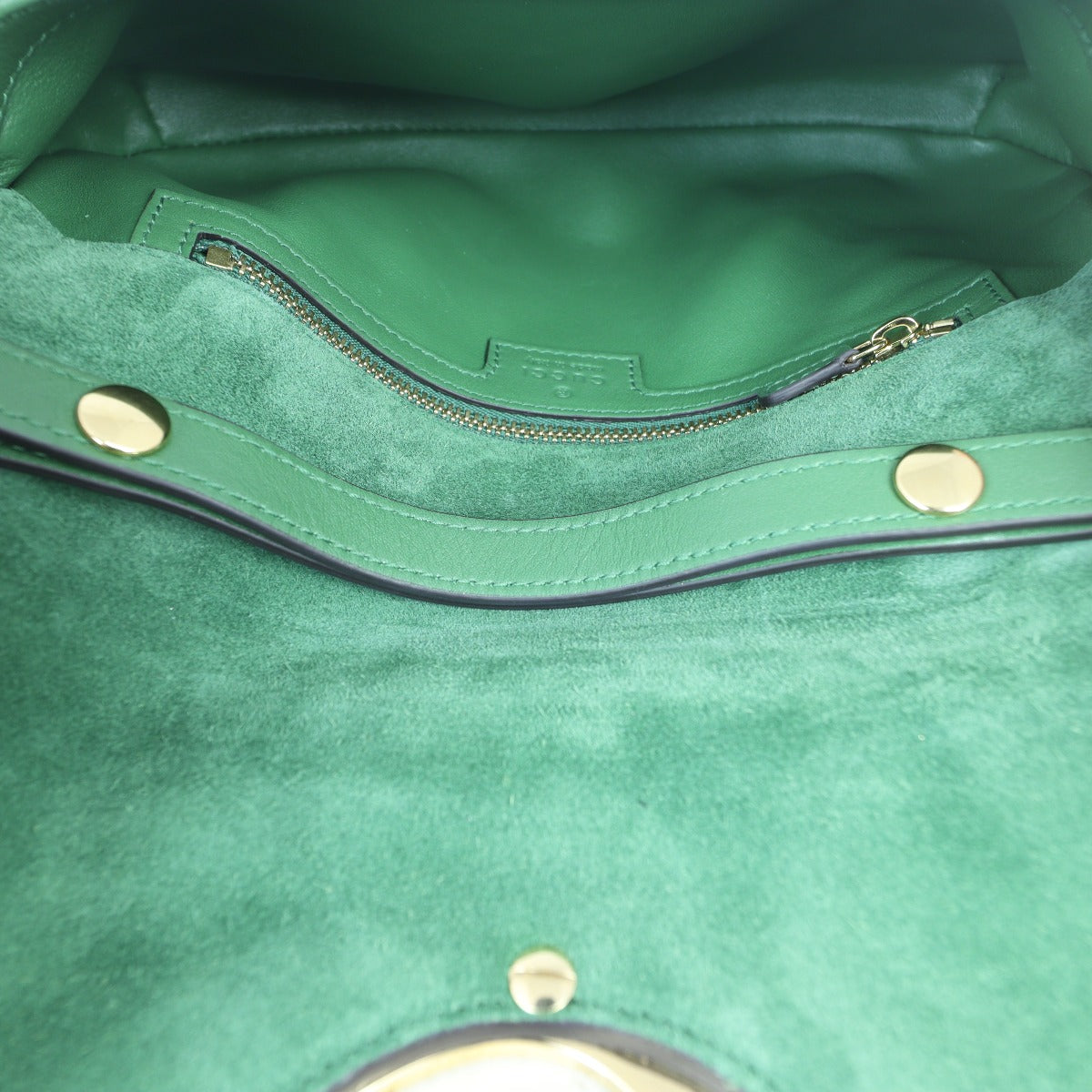 Gucci Interlocking G Blondie Crossbody Suede