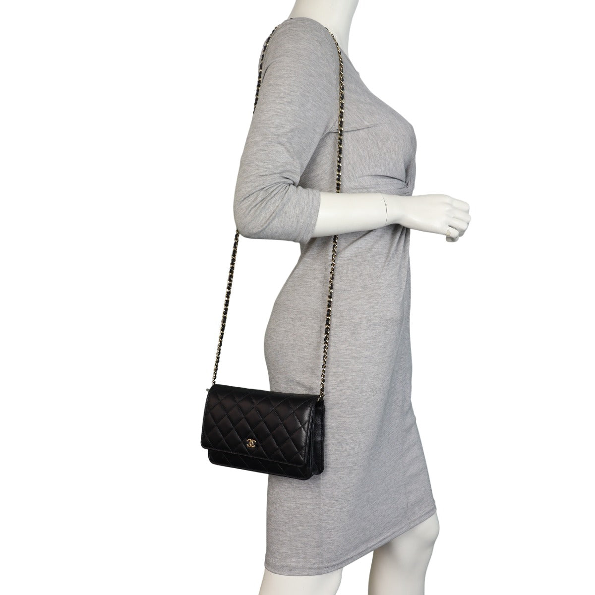 Chanel Classic Wallet on Chain