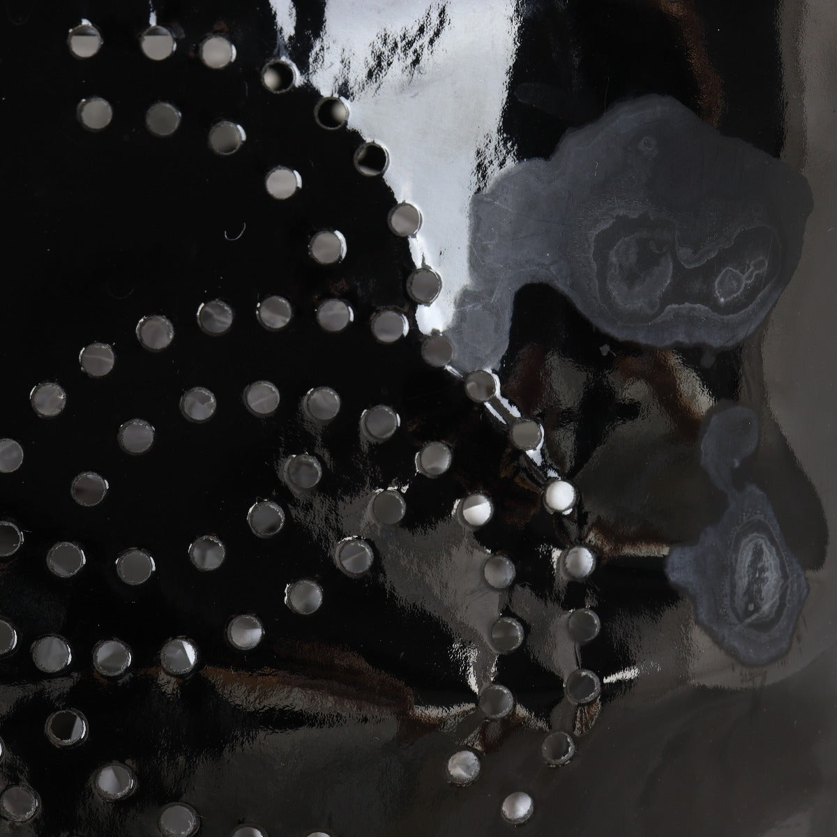 Chanel CC Perforated Tote Patent