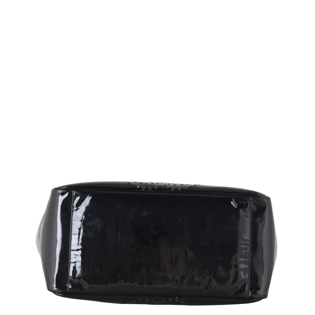 Chanel CC Perforated Tote Patent