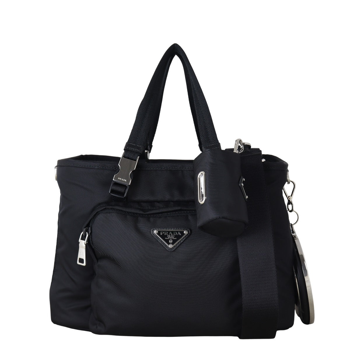 Prada Re-Nylon and Saffiano Pet Bag