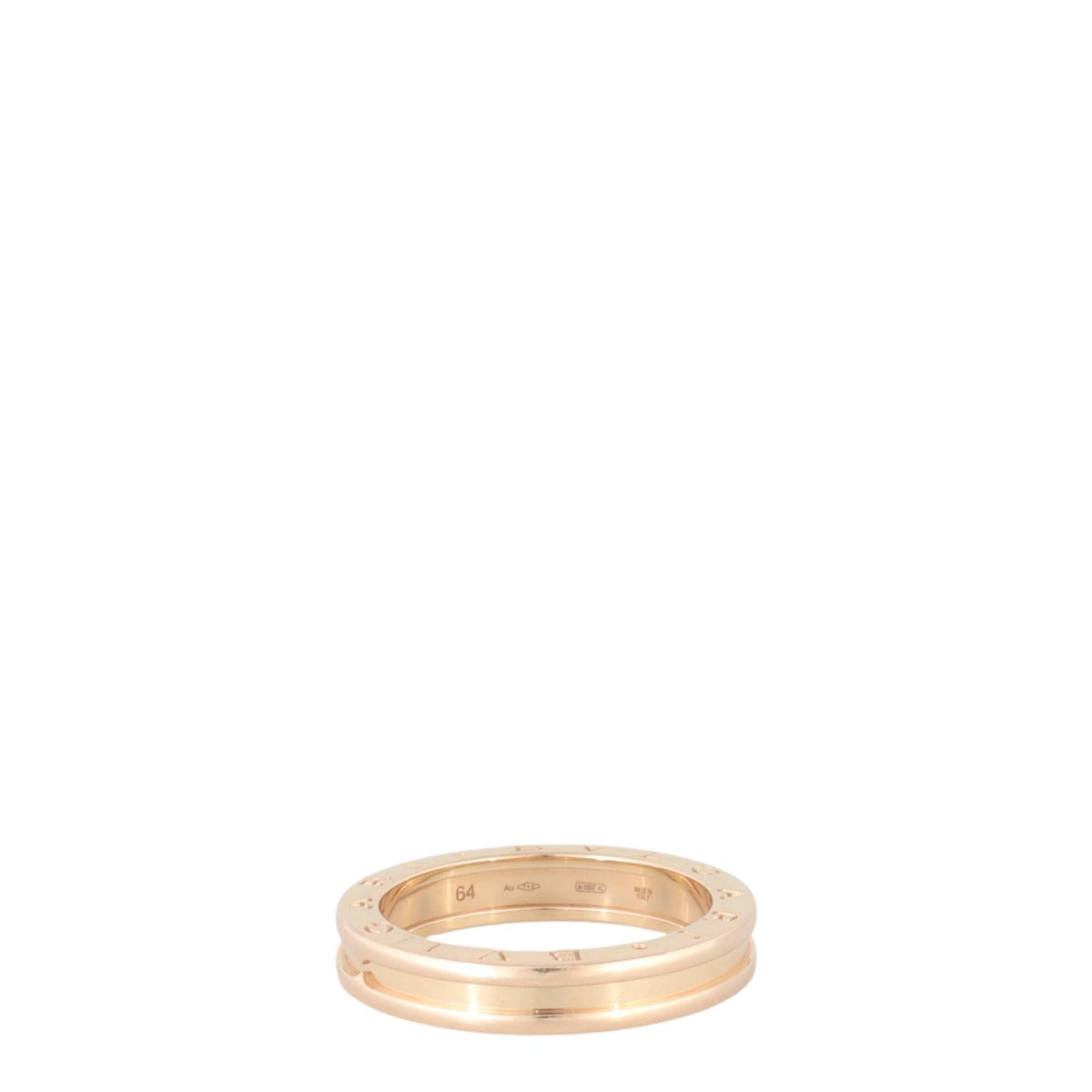 Bvlgari B.Zero1 18k Rose Gold One Band Ring