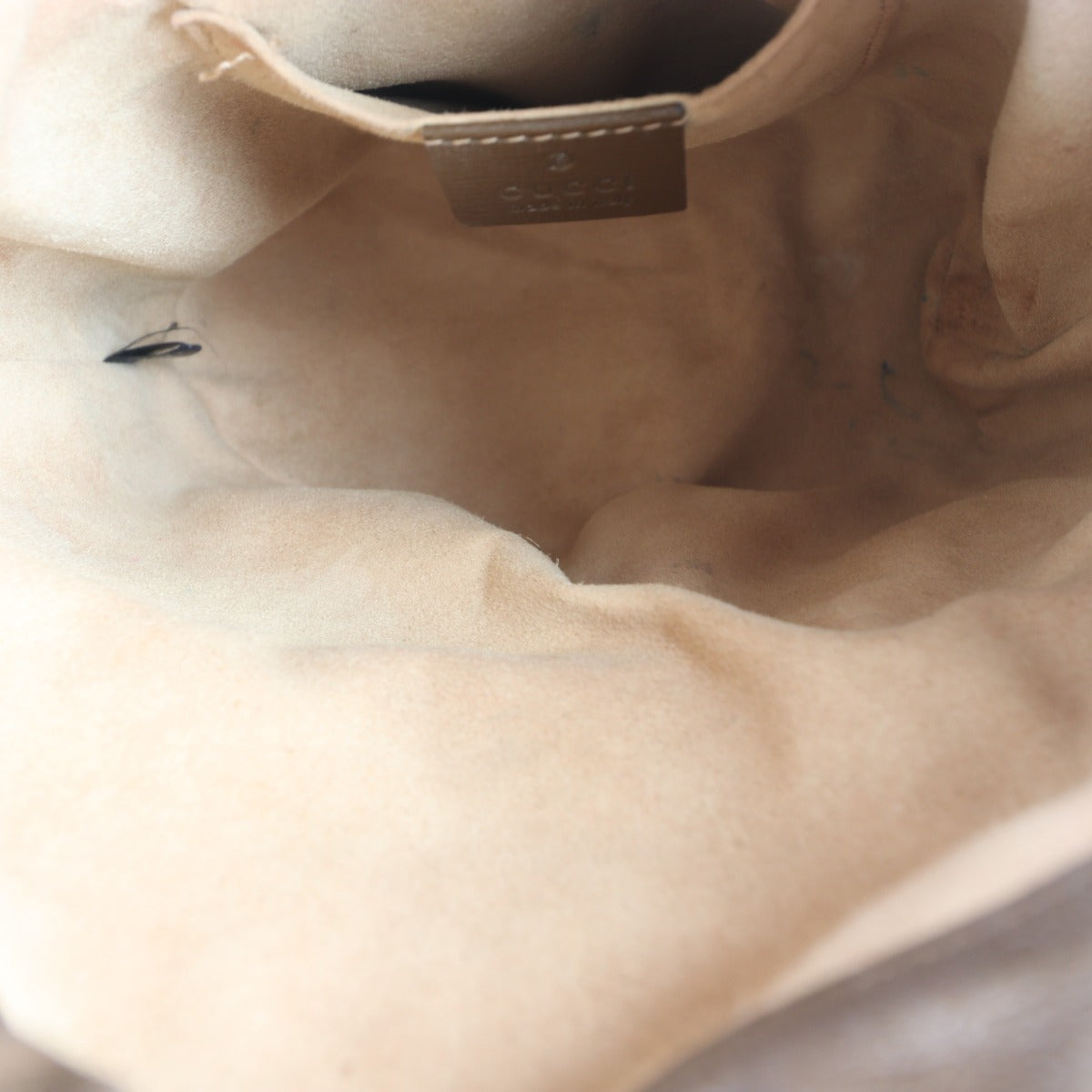 Gucci GG Supreme Horsebit 1955 Drawstring Bucket Bag