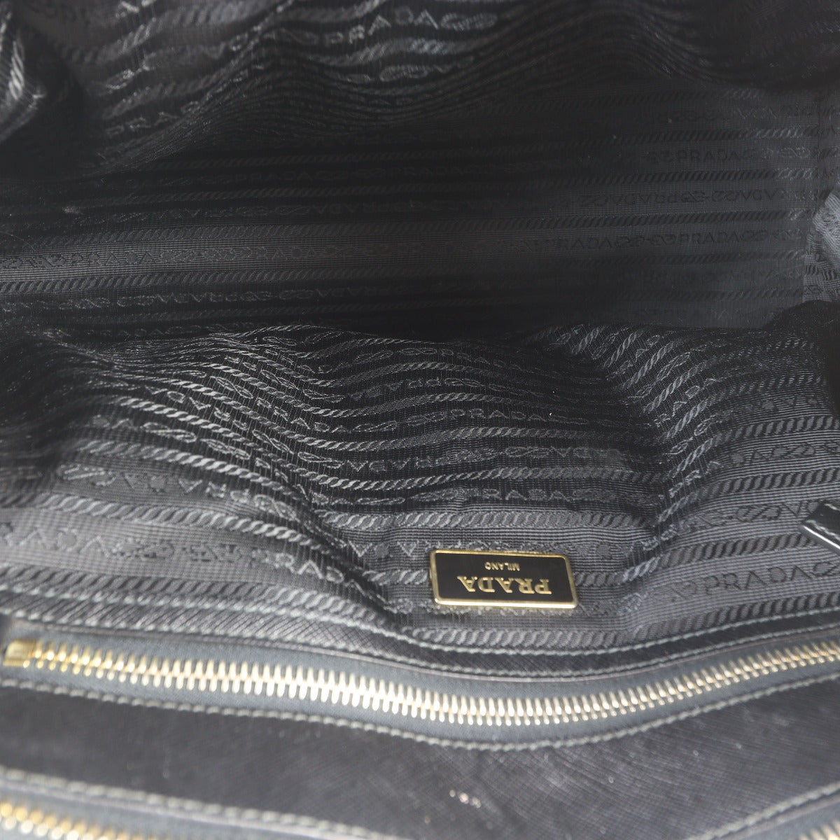 Prada Saffiano Lux Galleria Double Zip Tote Large
