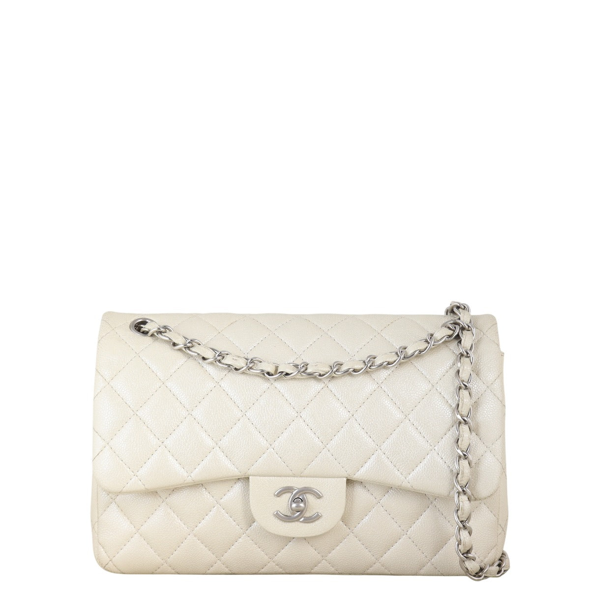 Chanel Classic Double Flap Jumbo Caviar