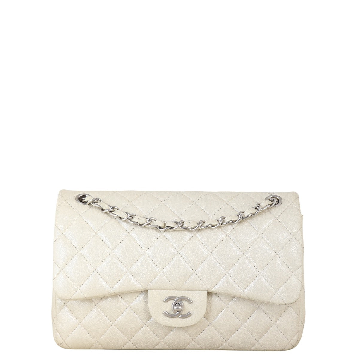 Chanel Classic Double Flap Jumbo Caviar