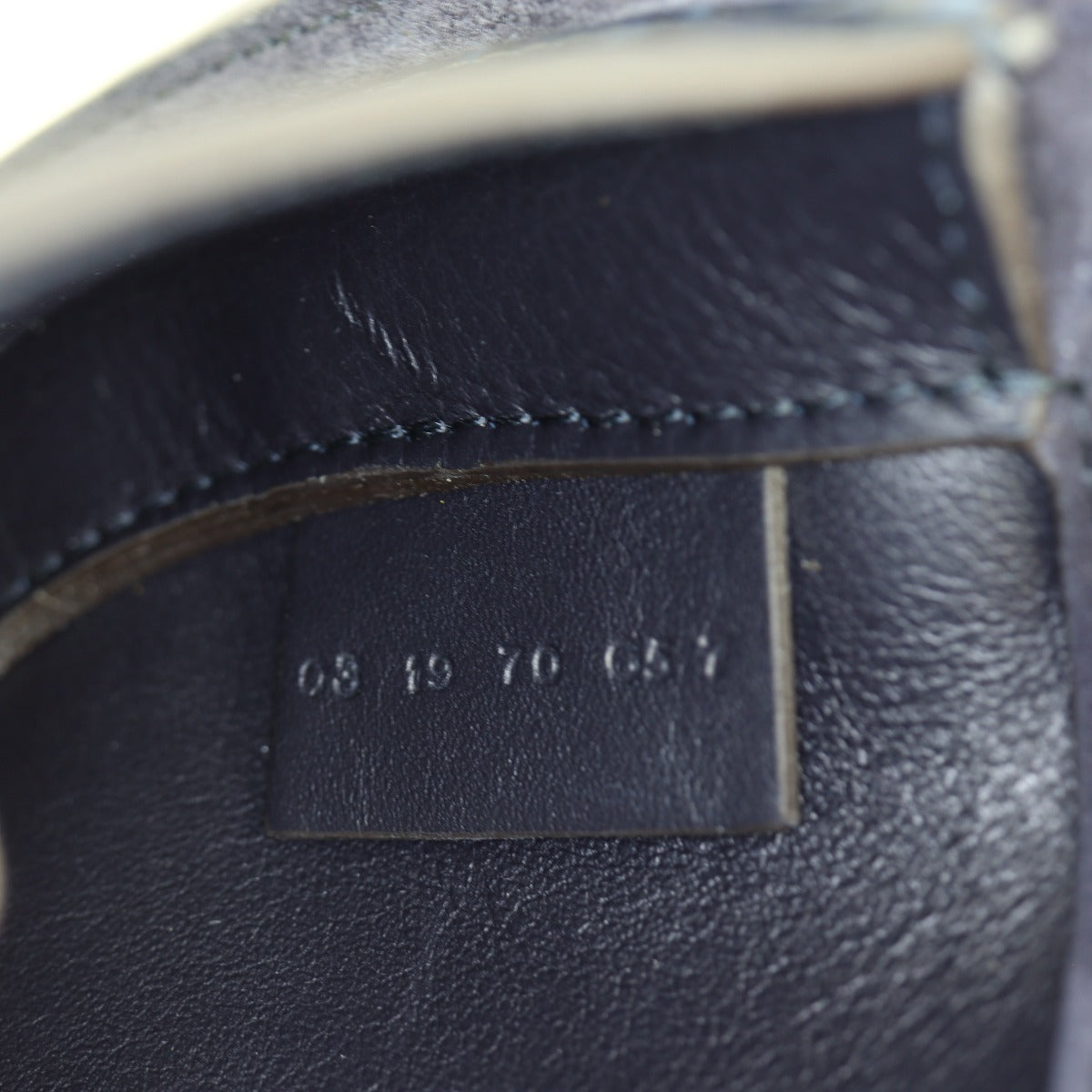 Chloe Tess Small Croc-Embossed