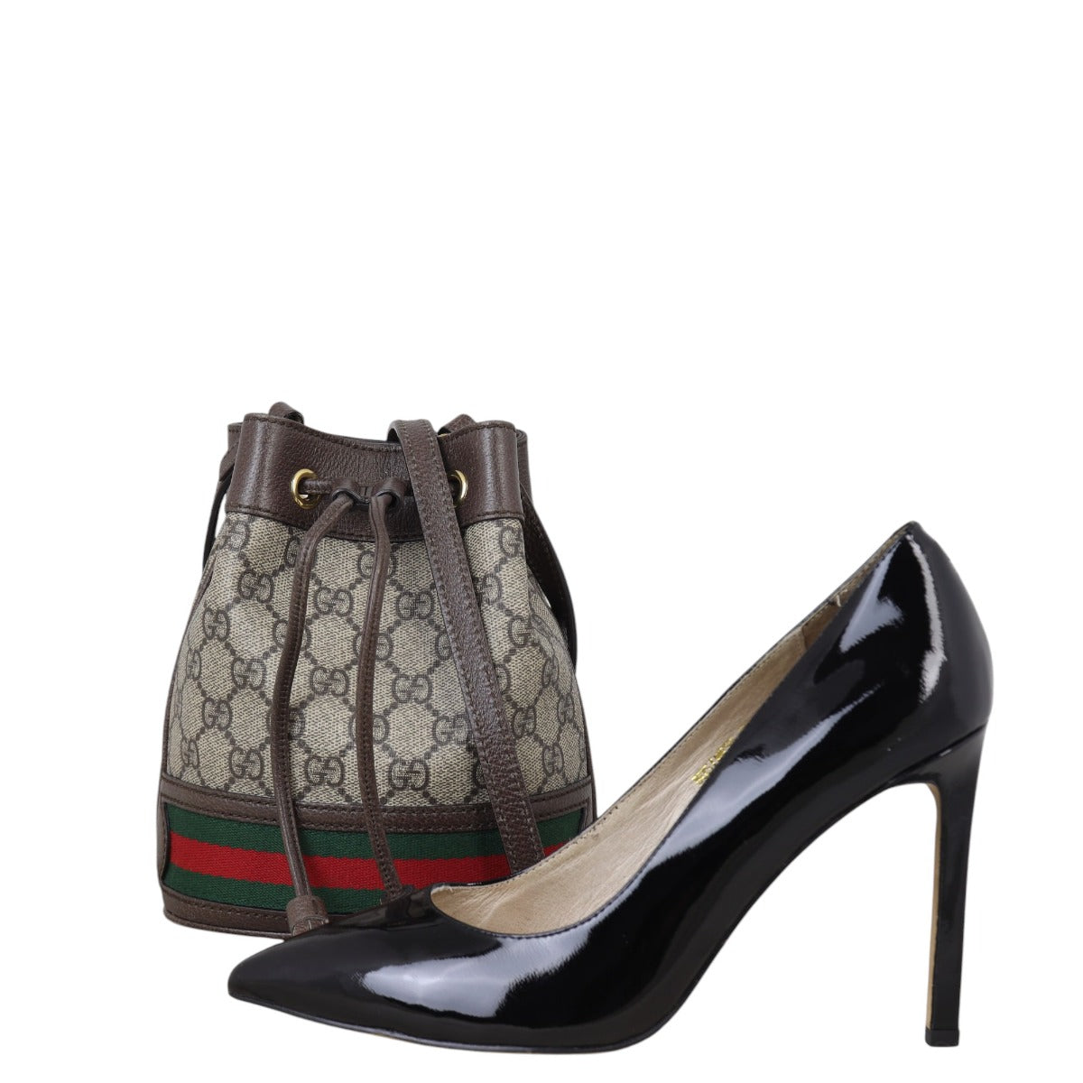 Gucci GG Supreme Ophidia Mini Bucket Bag