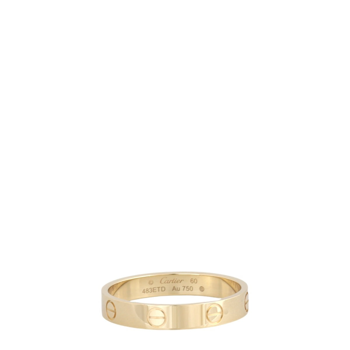 Cartier Love Ring Small 18k Yellow Gold