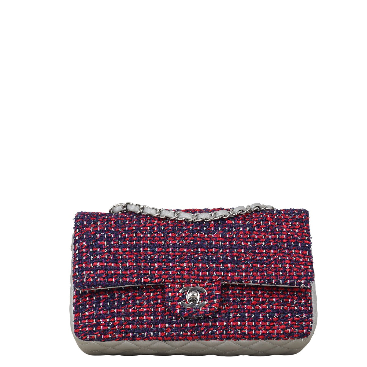 Chanel Classic Double Flap Tweed Medium